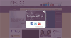 Desktop Screenshot of pcdd.org